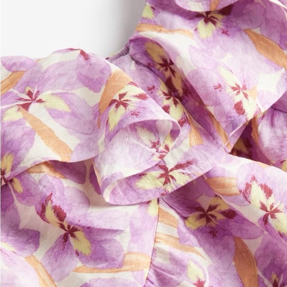 Ruffle Trim Maxi Dress - Picture 2 of 5